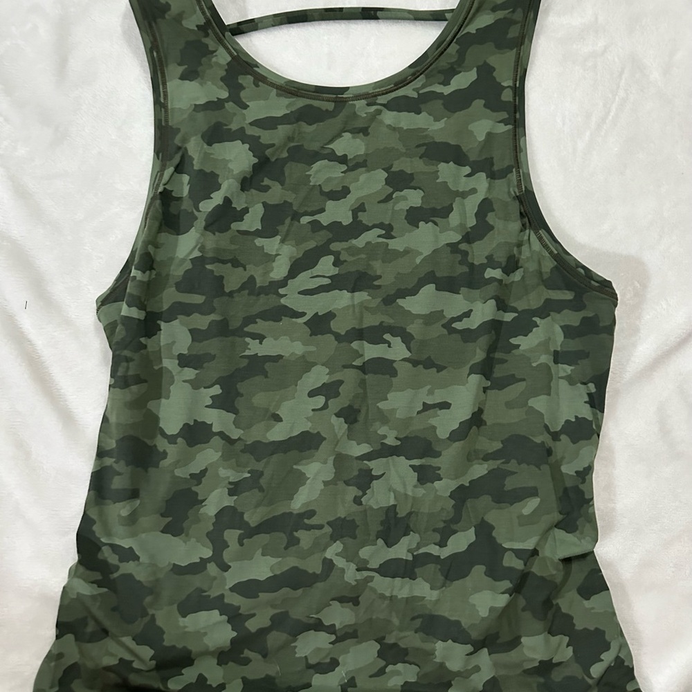 Lululemon Camo  Tank Top